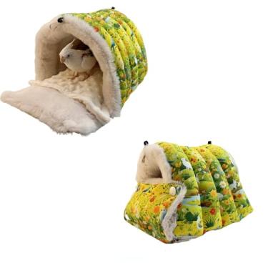 Imagem de Casa de ninho de pássaros, inverno, quente, aconchegante, cabana de pássaros, rede para pendurar na cama para papagaios, periquitos, periquitos, caique, senegal, calopsitas conures (azul, G)