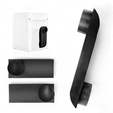 Imagem de Periscópio de ventilação ajustável para secadora de 30,5 a 48 cm OEM Upgrade - duto de ventilação telescópico para espaços apertados, adaptador de ventilação de secador com economia de espaço, duto de