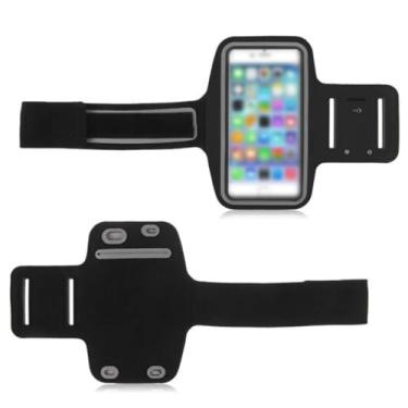 Imagem de Suporte de braço esportivo para celular à prova de suor para iPhone 16/15/14/13/12/11, Samsung Galaxy S24/S23/S22, Huawei P60/P50, Xiaomi, para corrida, ciclismo, caminhada, com alça de extensão (7