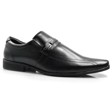 Imagem de Sapato Social de Couro Ferracini Liverpool 4084, Preto, 42