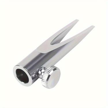 Imagem de 1/2 ferramentas de apontador de lápis de sobrancelha de liga de alumínio ajustável – Faca de caneta de desenho manual com grampo seguro para iniciantes, sem necessidade de bateria