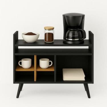 Imagem de Aparador Zeus Decorativo com Design Prático e Charmoso - cal moveis, P