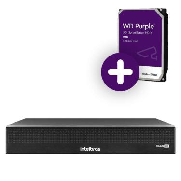 Imagem de Dvr Intelbras 16 Canais 5mp Lite Com Hd 1tb Gravador De Vídeo Mhdx 3116-c