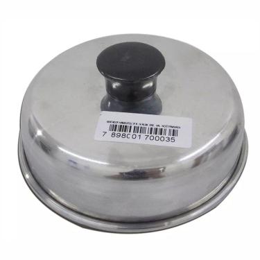 Imagem de Abafador Hamburguer 14 X 4 Cm Em Alumínio - Aal