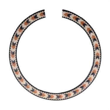 Imagem de Roseta De Madeira Estampa Mosaico P/ Instrumentos Acústicos - Thida