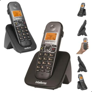 Imagem de Aparelho Telefone Sem Fio TS 5122 Intelbras com Ramal Adicional Bina V