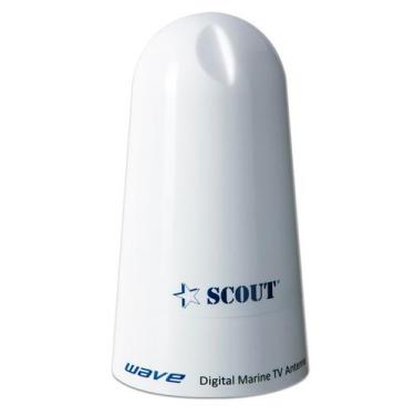 Imagem de Antena De Tv/fm Omnidirecional 360 P/ Barco Lanchas Veleiro - Scout