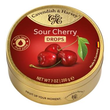 Imagem de Cavendish & Harvey Bala Ale Drops Sabor Sour Cherry 200G