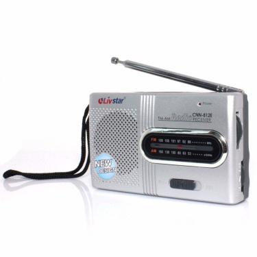 Imagem de Radio Portátil Livstar AM/FM CNN-812E