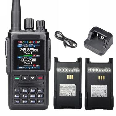 Imagem de Rádio bidirecional portátil DMR de banda dupla AT-D168UV, Transceptor digital/analógico VHF/UHF com função de satélite, grupos de conversa digital/analógico APRS-10K e contatos digitais 500K 2