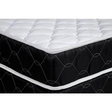 Imagem de Cama Box + Colchão Castor Queen Montblanc Double Face D33 158x198x42cm