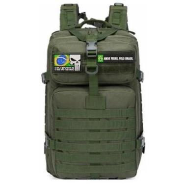Imagem de Mochila Tática 50 Litros Militar PREMIUM TRILHA TREKKING CAMPING ESPORTE-Unissex