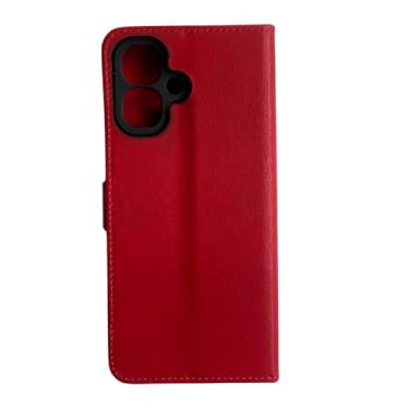 Imagem de Capa Carteira Compativel Para Infinix Smart 10 Capinha Estojo Flip (Vermelho)