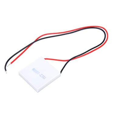 Imagem de ZJchao Resfriador Peltier, TEC2-19006 Módulo Peltier de Camada Dupla de 40x40mm Refrigeração Termoelétrica de Semicondutores para Componentes Eletrônicos TEC2-19006 Semicondutores