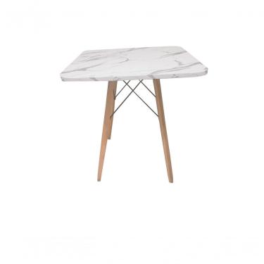 Imagem de Mesa Eames Eiffel Quadrada 70 Cm - Estilo Granito