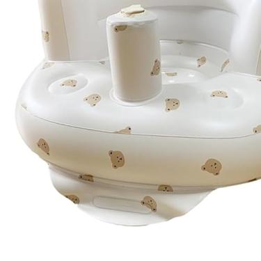 Imagem de VBESTLIFE Cadeira Inflável para Bebês, sofá Macio Dobrável Portátil à Prova de Vazamentos para Treinamento de Crianças para Cama de Chão, Banheiro, Grama, Mar, Praia, Plástico Pvc (#11)