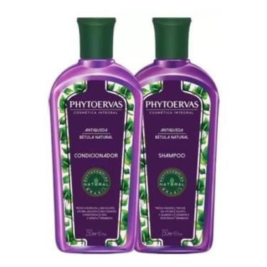 Imagem de Kit Shampoo+Condicionador Antiqueda Phytoervas 250ml