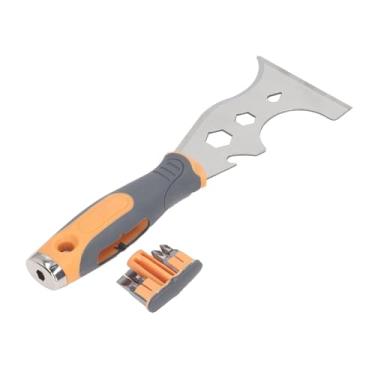 Imagem de FTVOGUE Bits de Chave de Fenda Multifuncional 16 Em 1, Lâmina de Aço Inoxidável, Ferramenta Portátil de Raspador de Tinta para Reparo de Drywall, Remoção de Papel de Parede, Aplicação de Massa,