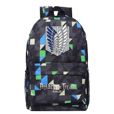 Imagem de Mochila Attacks on Titans Levis Ackermans Cartoon Kids