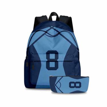 Imagem de Conjunto de mochilas Blues Locks Bachiras Megurus Cartoon Kids School