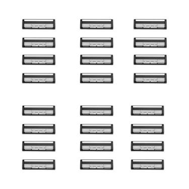 Imagem de Aparador De Barba Masculino Com Cabo Longo, Lâmina De Segurança, Dobrá