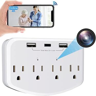 Imagem de MINICATCHER 1080P Wireless Cameras Mini Small Security Wall Outlet WiFi Camera Indoor Camera for Home Security【Upgraded】
