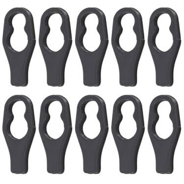 Imagem de The Lord of the Tools 10 peças de substituição de clipe de prateleira de pacote compatível com BMW Série 1/X1 compatível com Mercedes A Class clipe de fixação de prateleira de pacote de carro de