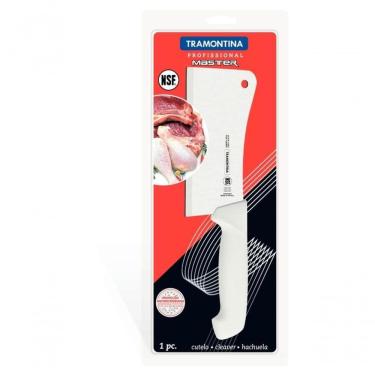 Imagem de Cutelo Tramontina Profissional Com Lâmina Em Aço Inox E Cabo De Polipropileno Branco 6"