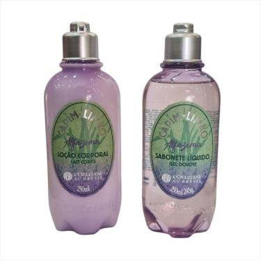 Imagem de Kit L'occitane Capim Limão Alfazema Loção+sabonete Líquido