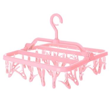 Imagem de Varal Calcinha Meia Cueca Peça Com Prendedores(ROSA)