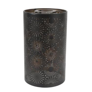 Imagem de YWBL-WH Abajur Oco de Metal Premium, Tampa de Luz de Ferro Esculpida Vintage para Lâmpadas E27 E26, Iluminação Decorativa Moderna do Quarto Com Atmosfera Aconchegante