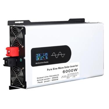 Imagem de 24V to 110V,Inversor de energia versátil, inversor solar de onda senoidal pura de pico de 6000 W, conversor DC12V 24V 48V 60V 72V DC para 110V/220V AC, para eletrodomésticos