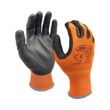 Imagem de Luvas De Trabalho De Nitrilo Com Revestimento De Palma PU, 12 Pares, L