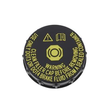 Imagem de Micro Traders Tampa de reservatório de fluido de cilindro mestre de freio de carro com clipe 46020-AL500 compatível com Nissan 350Z 370Z Altima 55 x 14 mm