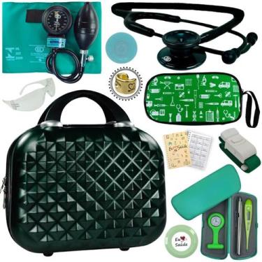 Imagem de Kit Bic Completo Estetoscopio Luxo Estagio Top Promoção - Love Saude, 
