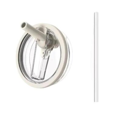 Imagem de Tampa De Copo Stanley De 40oz À Prova De Vazamentos Com Canudo Retráti