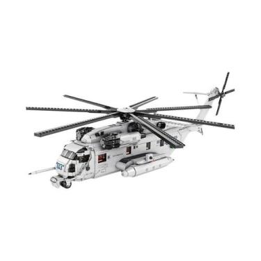 Imagem de Modelo De Helicóptero Militar DIY Para Crianças 2192PCS CH-53E Blocos 