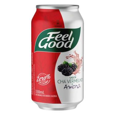 Imagem de Chá Vermelho Sabor Amora Feel Good Lata 330ml