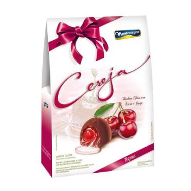 Imagem de Bombons Montevergine Chocolate ao Leite com Recheio de Licor e Cereja 