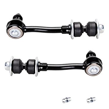 Imagem de KFVF Pacote com 2 elos dianteiros de barra oscilante K7274 para Dodge Dakota 1997-2004 RWD, kit de elos de barra estabilizadora para Dodge Durango 1999-2003 RWD, barra oscilante para Dodge Durango