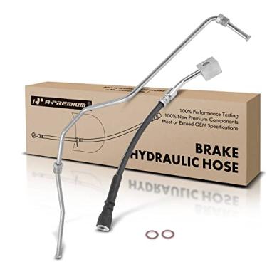 Imagem de A-Premium Mangueira hidráulica de freio externo do motorista traseiro compatível com modelos Ford selecionados - F650, F750 2000-2003, 5.9L 7.2L 7.3L - Substituição # F81Z2268HC