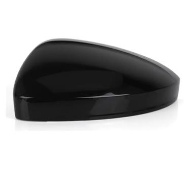 Imagem de Tampa Da Tampa Do Espelho Lateral Da Porta Lateral Compatível Com VW Tiguan AD BW MK2 2017 2018 2019 2020 2021 2022 2023 Substituição Da Guarnição Da Caixa Lateral Do Retrovisor(Glossy Black Left)