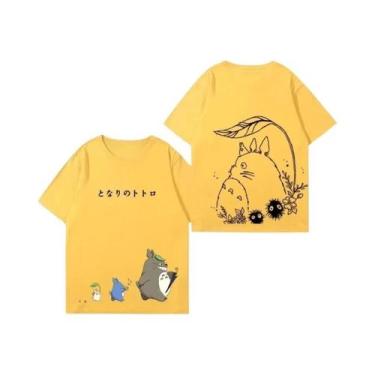 Imagem de Camiseta Infantil De Algodão Com Estampa Do Anime Totoro De Hayao Miya