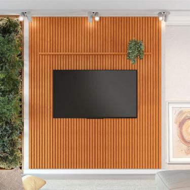 Imagem de Painel Ripado Riso 2,40cmX2,07cm Candian JCM Movelaria