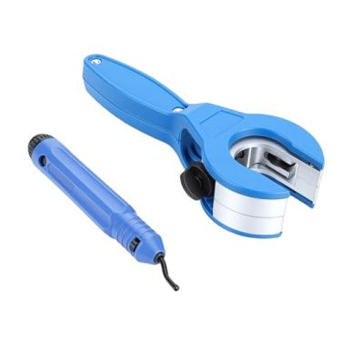 Imagem de Yunseity Kit de Cortador de Tubo de Cobre, ou Espaços Apertados 5/16 a 1-1/8 Polegada Cortador de Tubo, Com Ferramenta de Rebarbação, para Tubos de Paredes Finas de Alumínio de Cobre