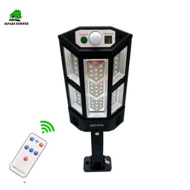 Imagem de Refletor Led Solar Para Poste 20W Parede Quintal Jardim Corredor Prova