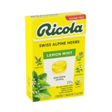 Imagem de Bala Lemon Mint sem Açúcar Ricola 27.5