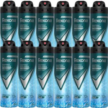 Imagem de Kit Desodorante Aerosol Rexona Xtracool 150ml - 12 Unidades