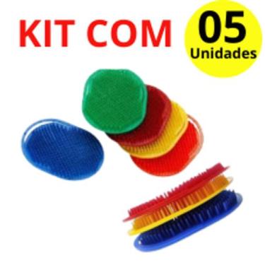 Imagem de Pente Oval Pata Masculino de Bolso Cabelo Barba(CADA UNIDADE) - Mirand