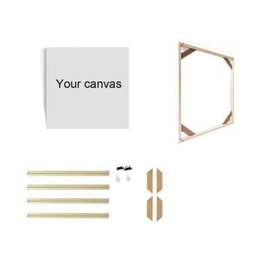 Imagem de Quadros De Parede Grandes Em Tela De Madeira 50x70 60x90 80x120cm Para